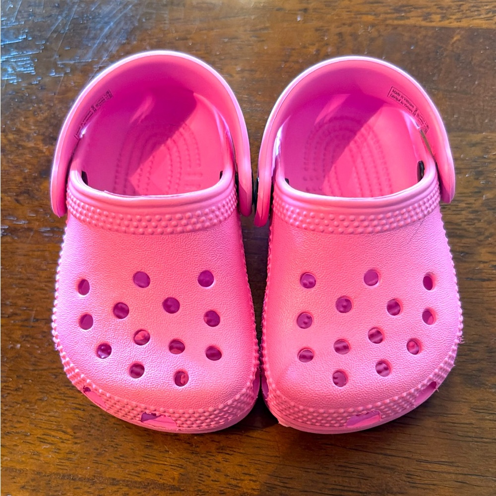 Baby girl crocs